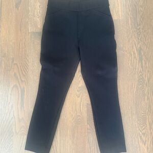SPANX Black Ankle Cropped Pants